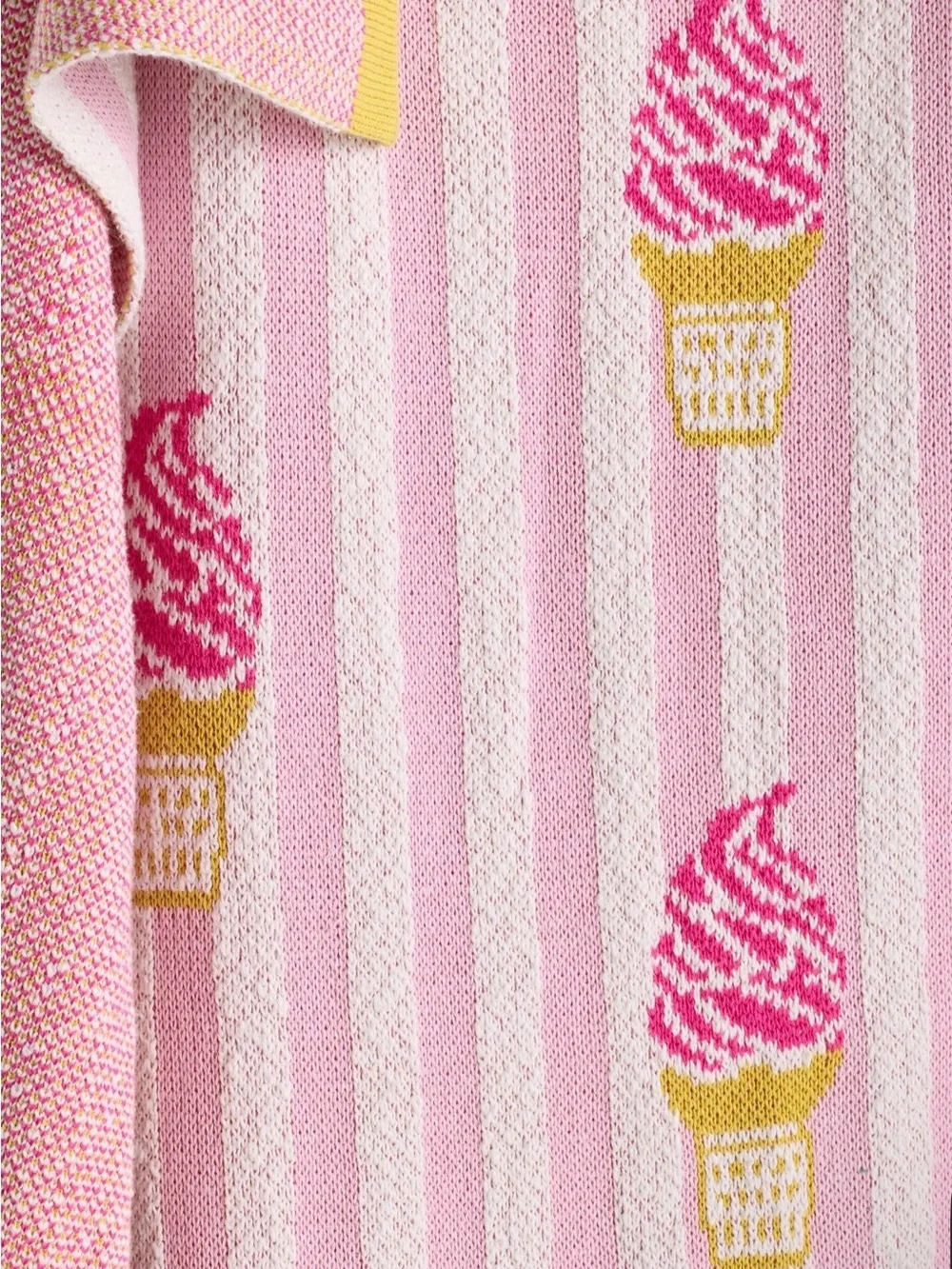 Anthropologie Sonnie Cotton Knit Throw Blanket